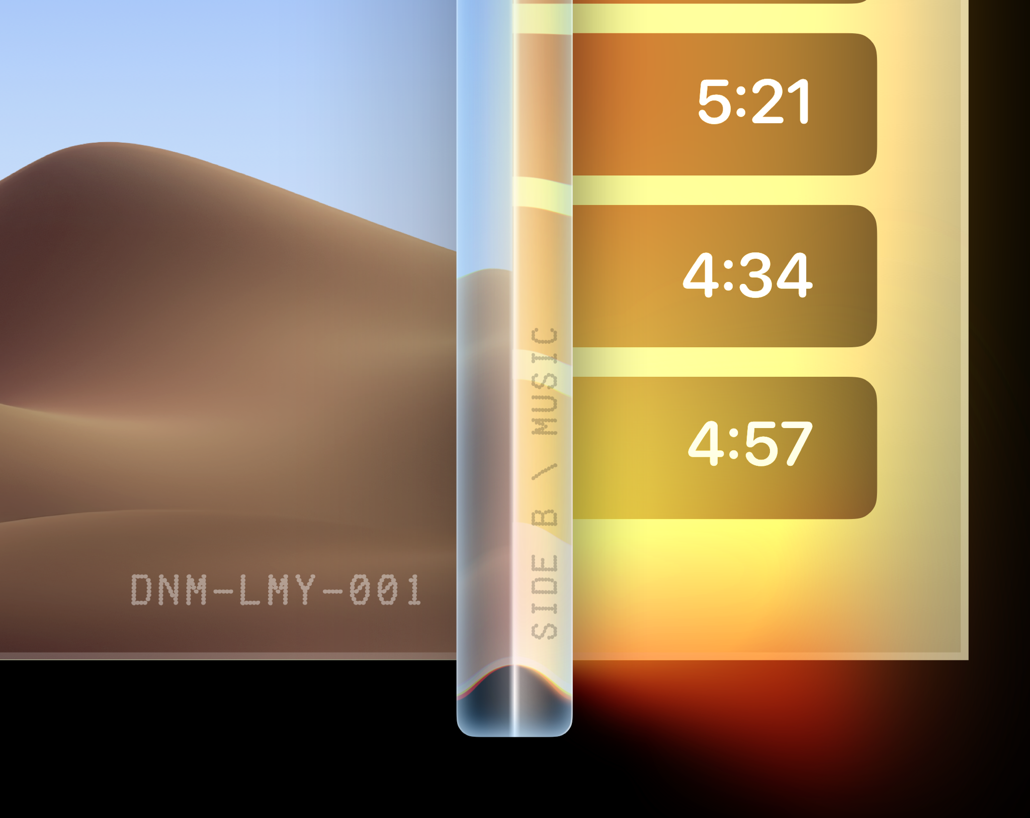 Frosted prism version of the icon